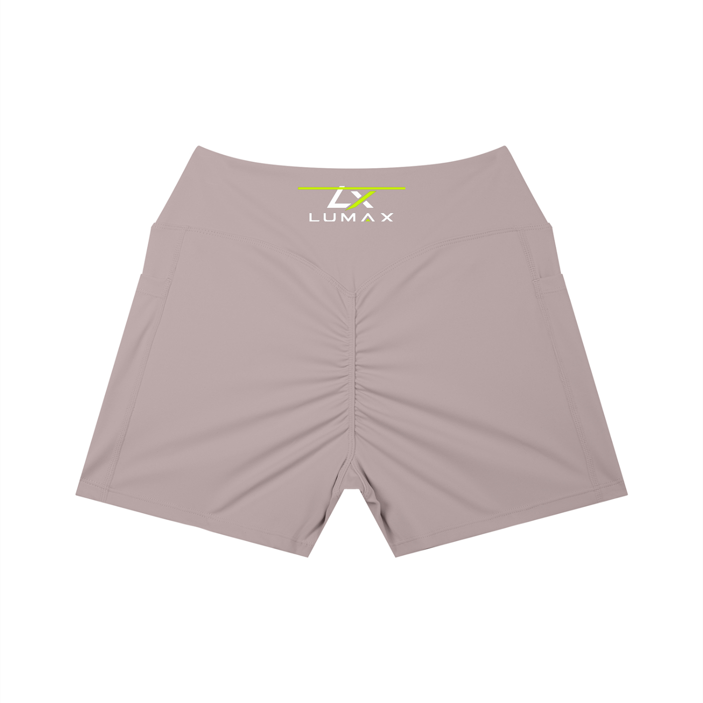 Lumax Women's High Rise Pocket Yoga Shorts