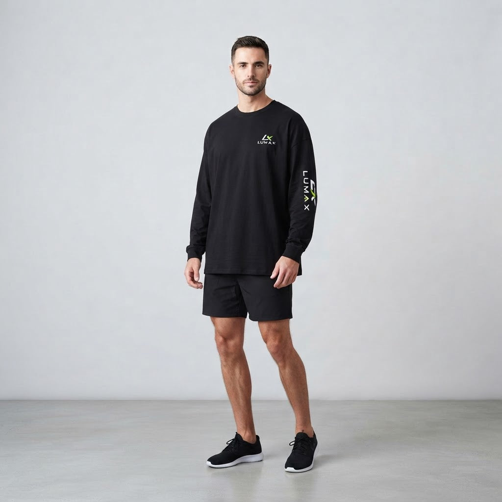 Lumax Oversized Long Sleeve T-Shirt