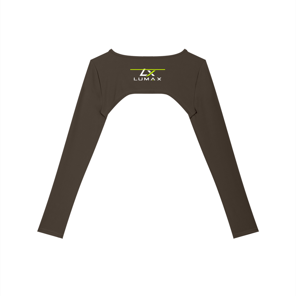 Lumax Women's Cutout Long Sleeve Yoga Shrug