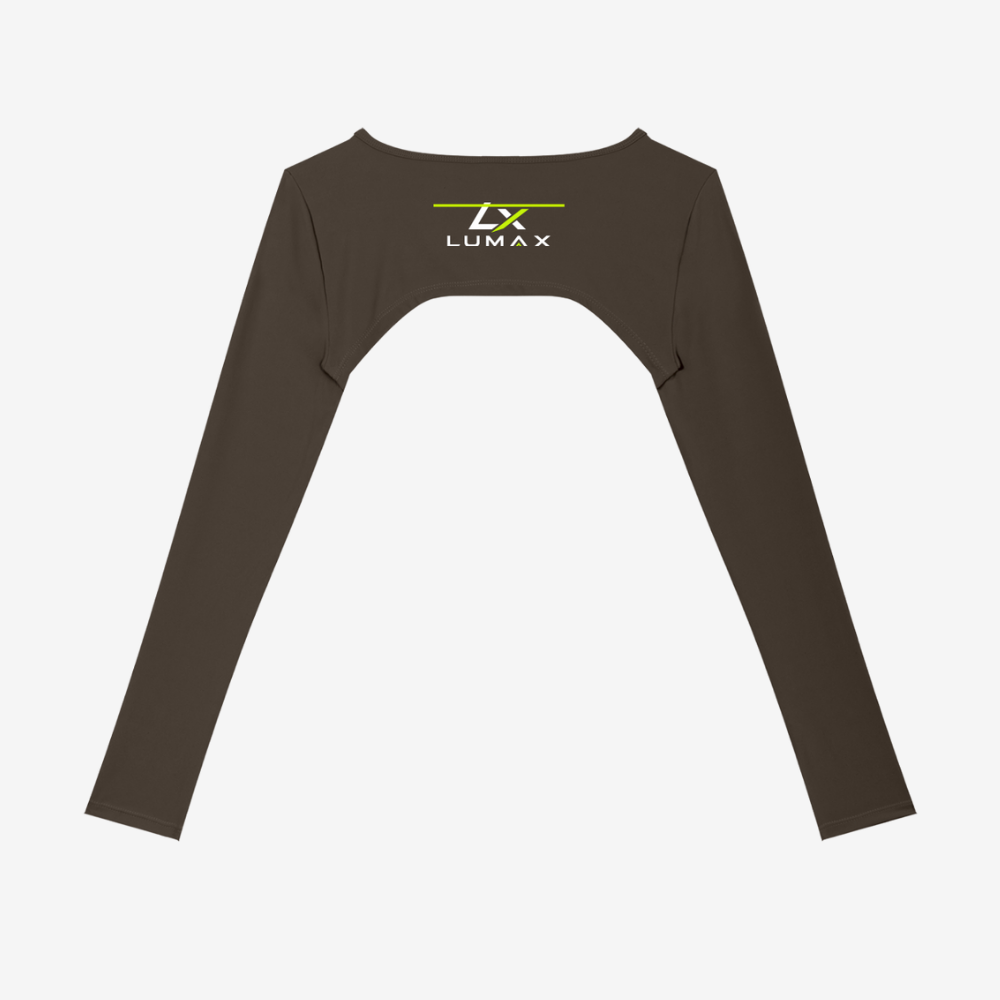 Lumax Women's Cutout Long Sleeve Yoga Shrug