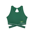Lumax Women's Criss-Cross Band Sports Bra