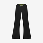 Lumax Women's High Rise Flared Leggings