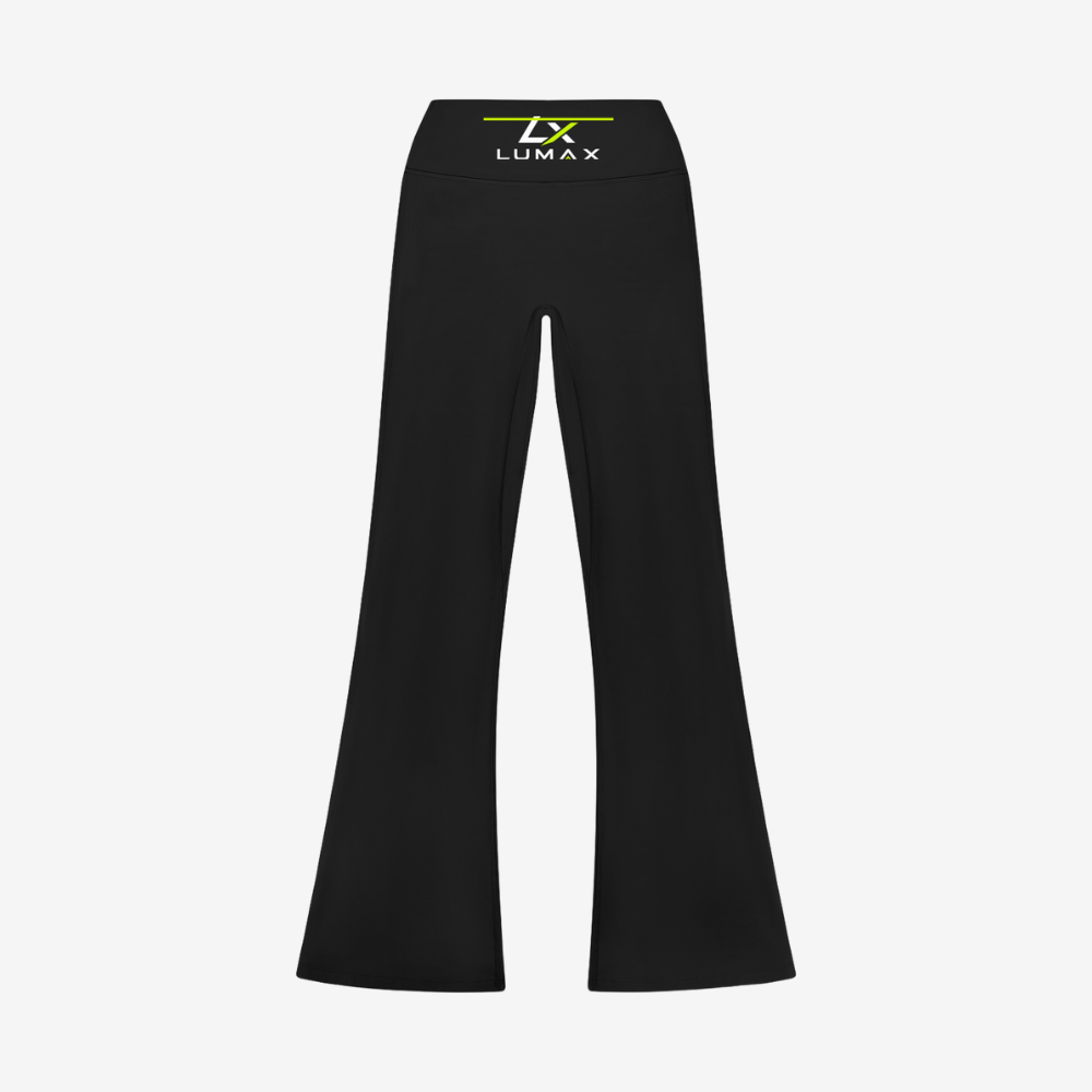Lumax Women's High Rise Flared Leggings