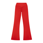 Lumax Women's High Rise Flared Leggings