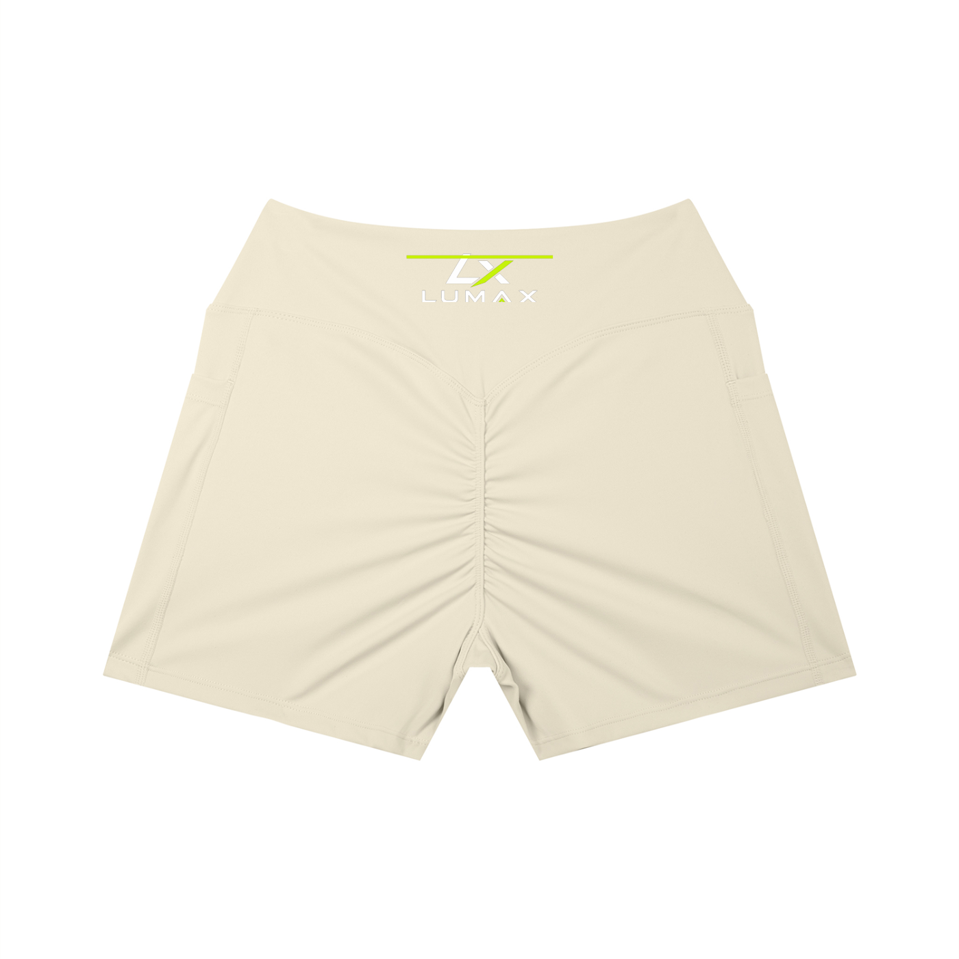 Lumax Women's High Rise Pocket Yoga Shorts