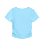 Lumax Ruched Bodycon Crop Top