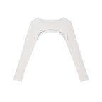 Lumax Women's Cutout Long Sleeve Yoga Shrug