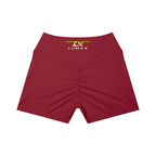 Lumax Women's High Rise Pocket Yoga Shorts