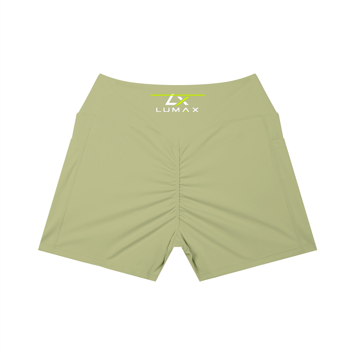 Lumax Women's High Rise Pocket Yoga Shorts