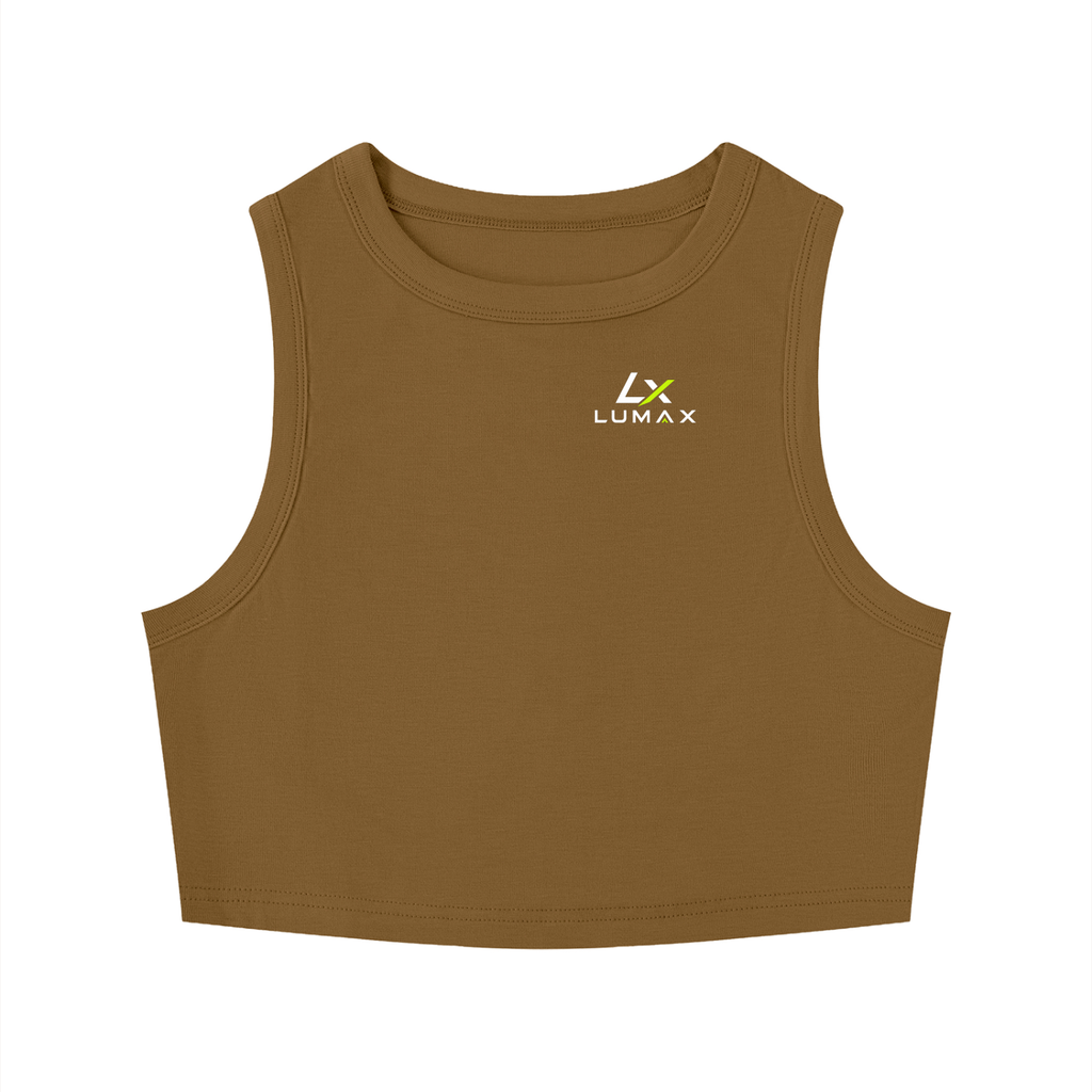 Lumax Women's Tight Crewneck Crop Tank Top