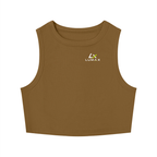 Lumax Women's Tight Crewneck Crop Tank Top