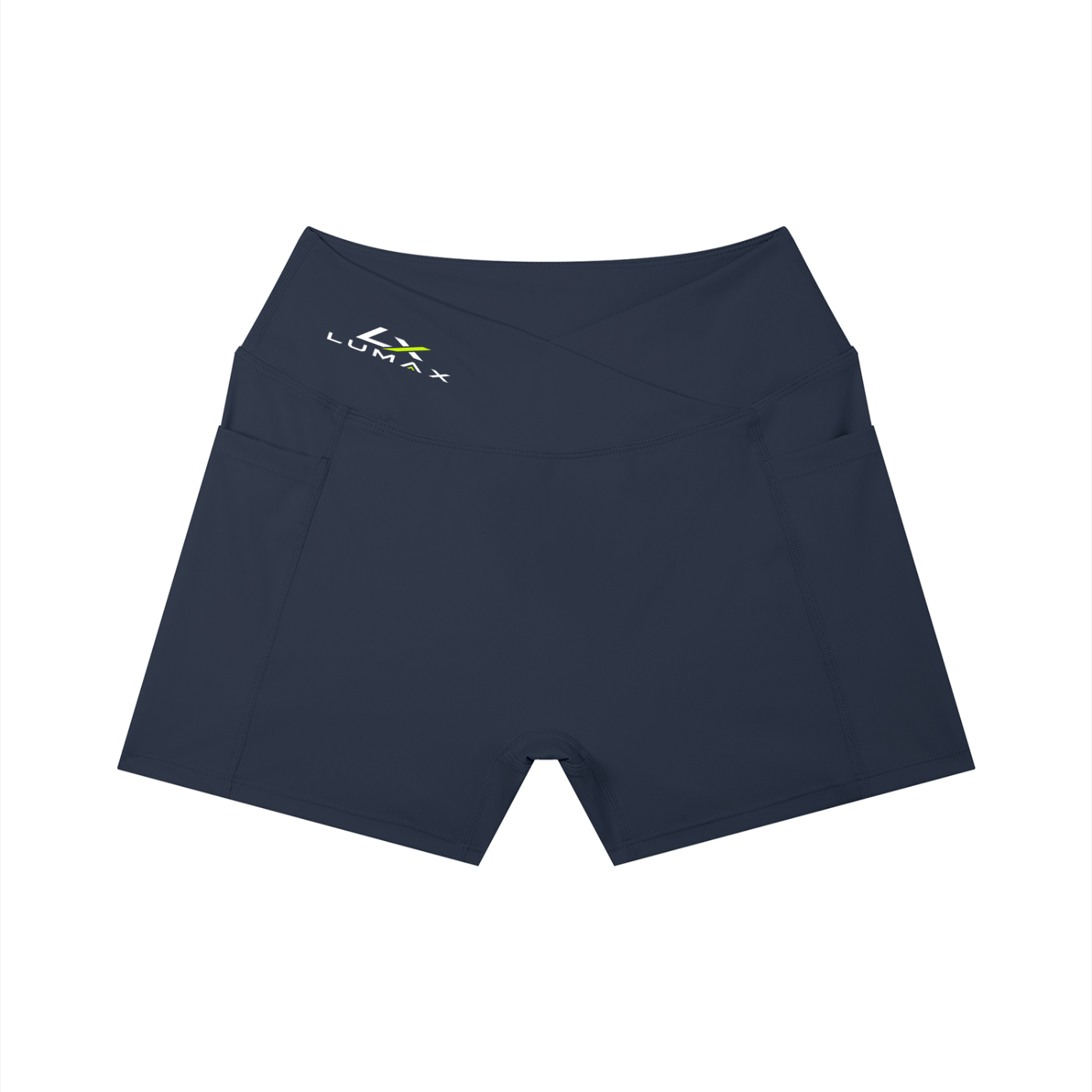 Lumax Women's High Rise Pocket Yoga Shorts