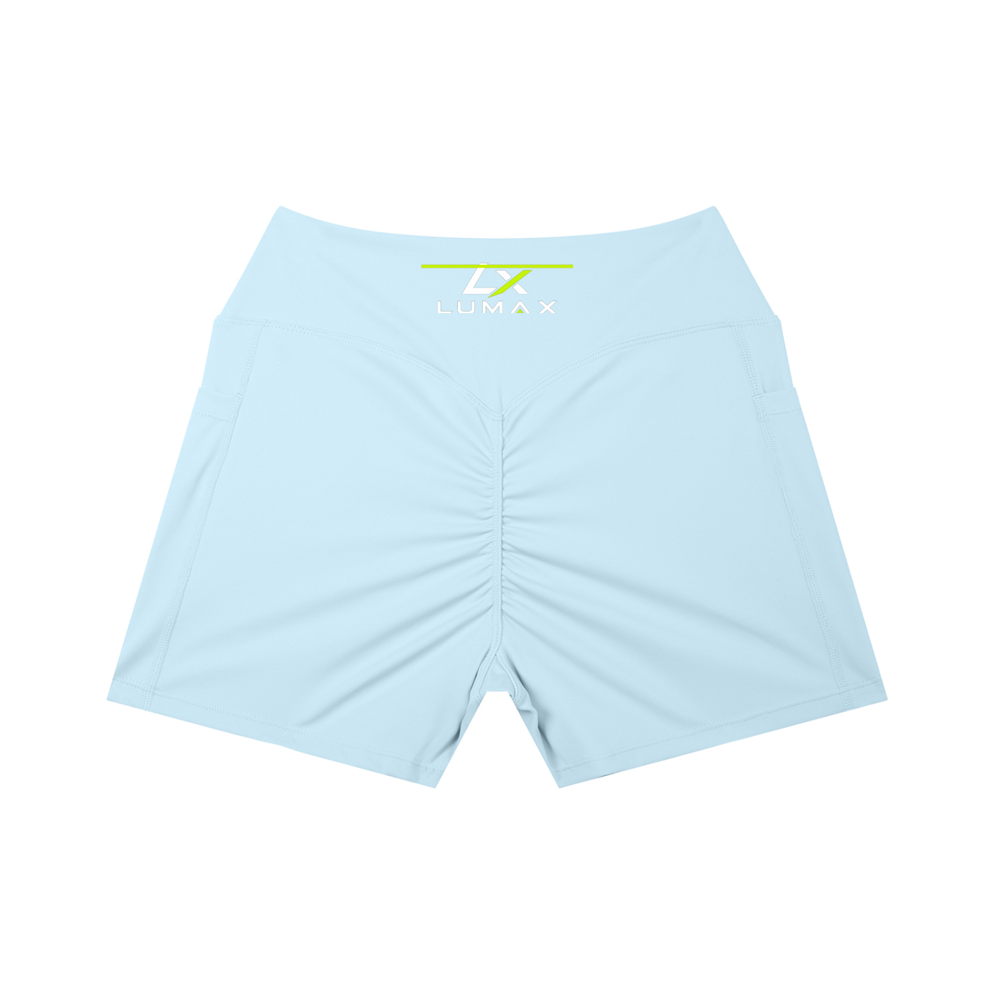 Lumax Women's High Rise Pocket Yoga Shorts