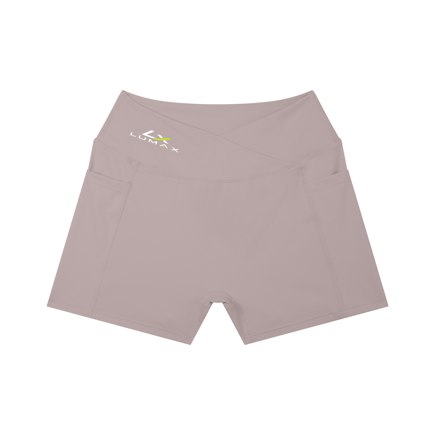 Lumax Women's High Rise Pocket Yoga Shorts