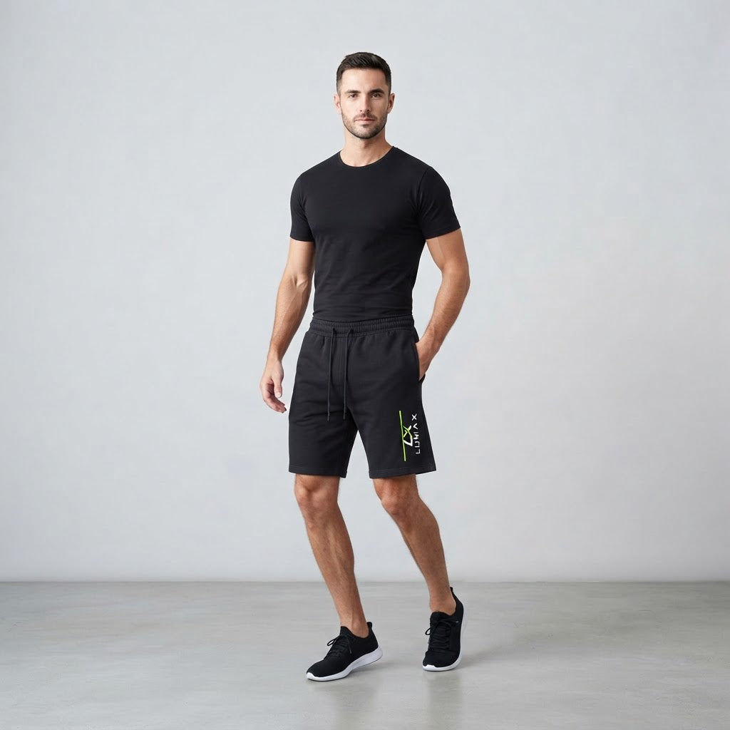 Lumax Vintage Wash Cotton Shorts