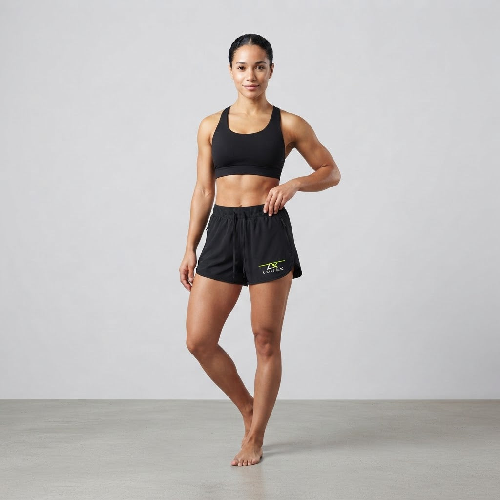 Lumax Women's Drawstring Bermuda Shorts