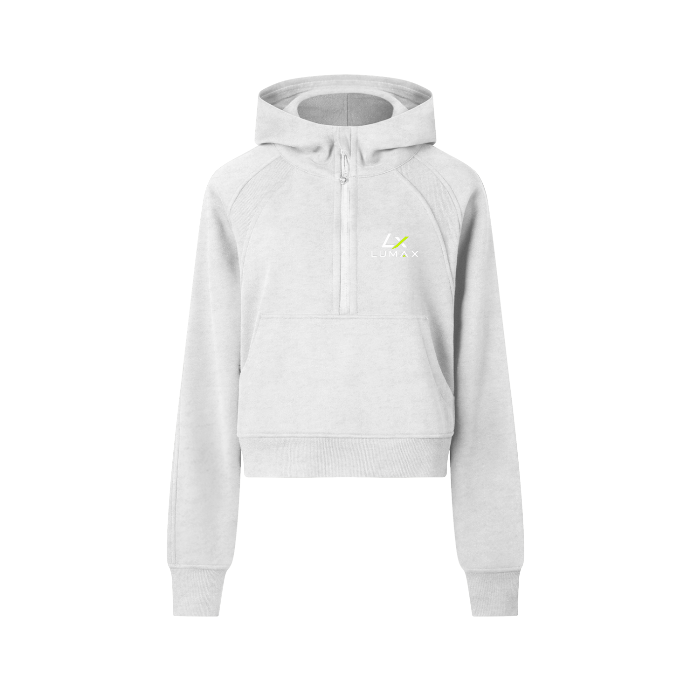 Lumax Women's Cropped Half-Zip Hoodie