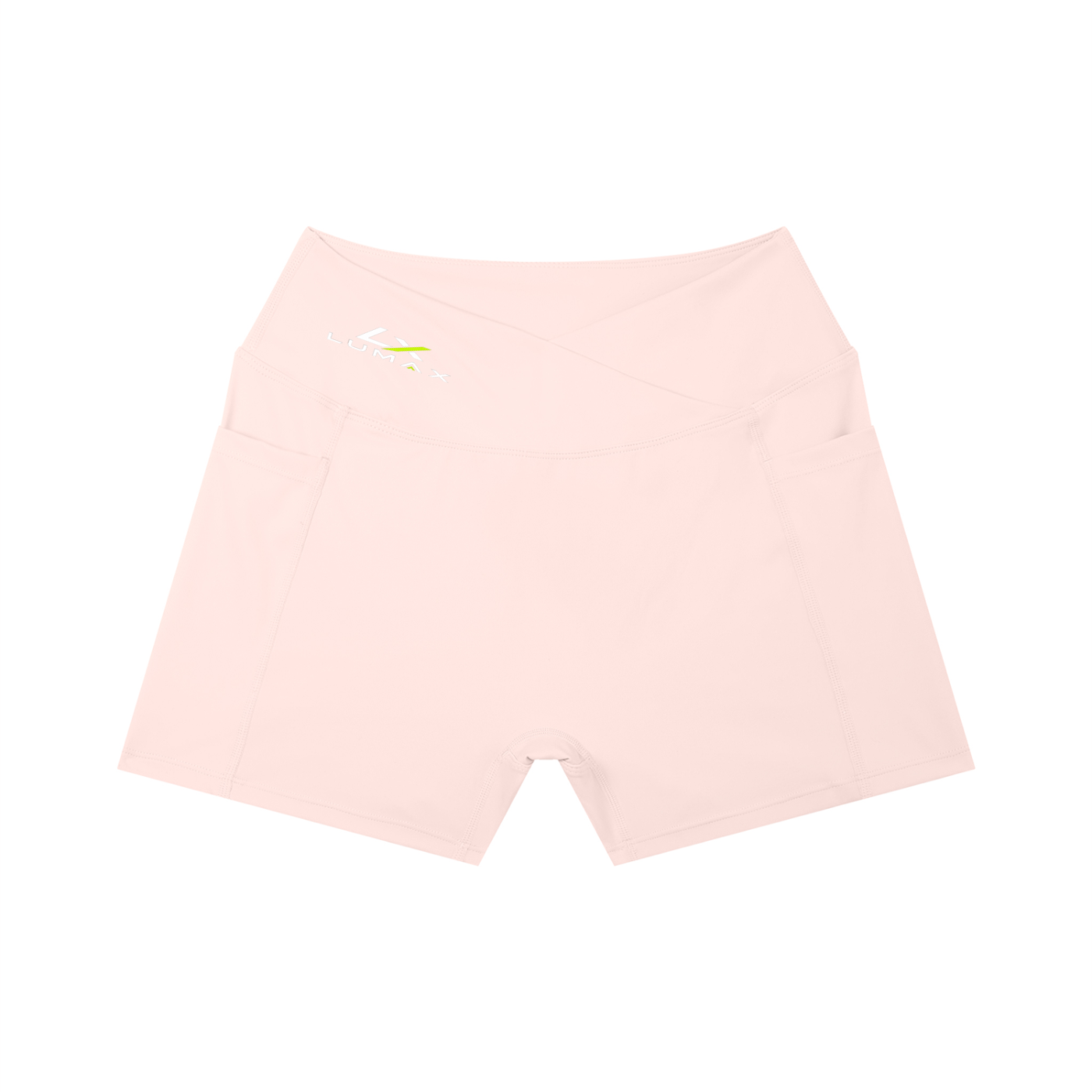 Lumax Women's High Rise Pocket Yoga Shorts