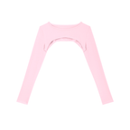 Lumax Women's Cutout Long Sleeve Yoga Shrug