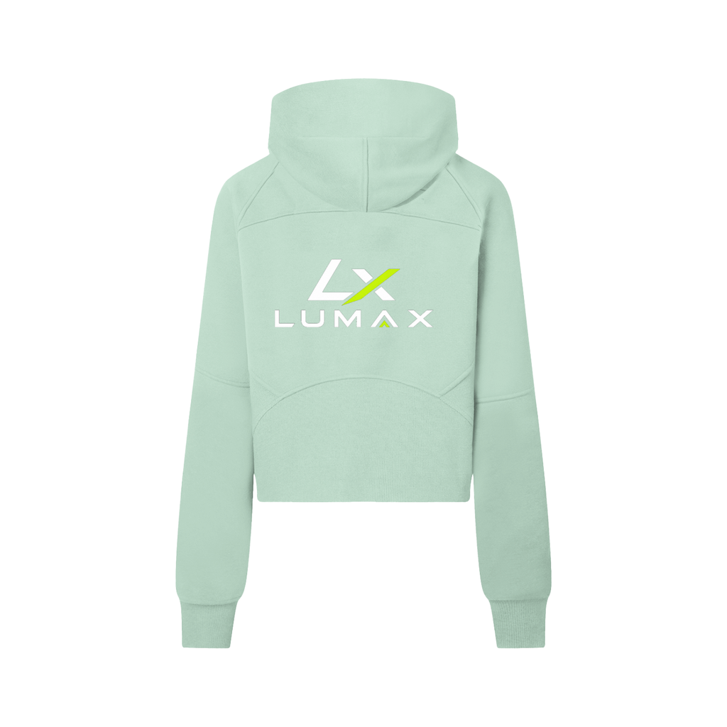 Cropped Half-Zip Hoodie