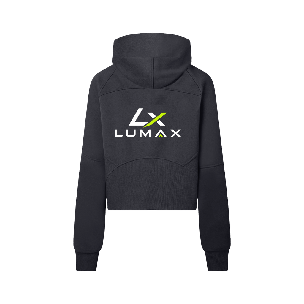 Cropped Half-Zip Hoodie