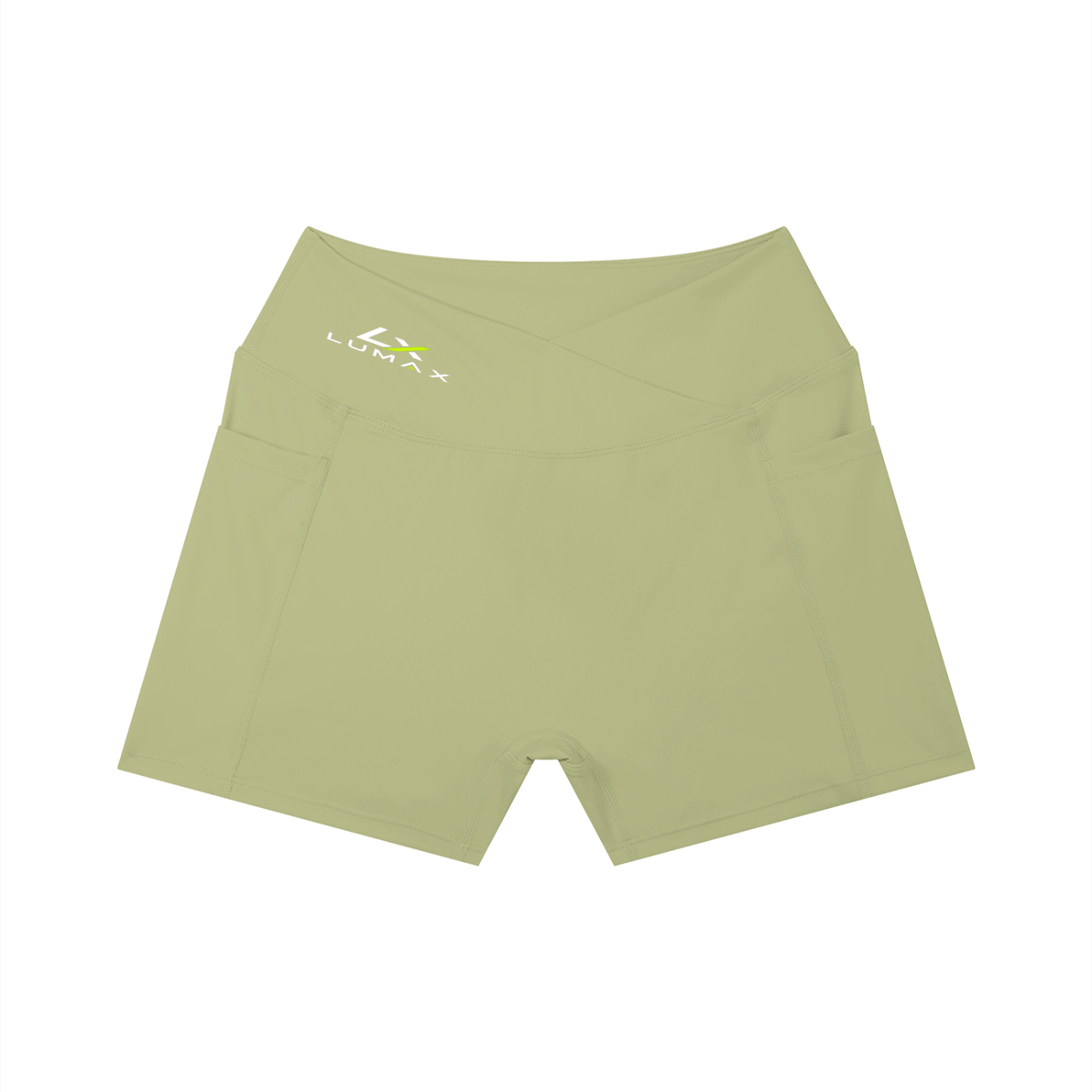 Lumax Women's High Rise Pocket Yoga Shorts