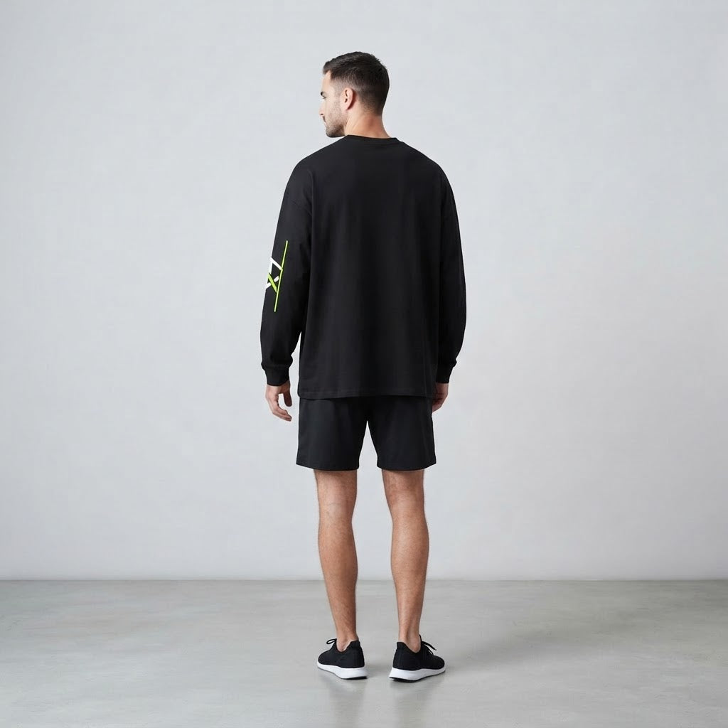 Lumax Oversized Long Sleeve T-Shirt