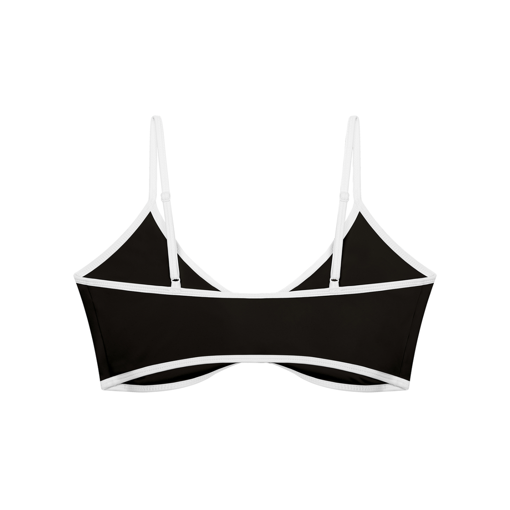 Lumax Women's Colour Block Ruched V-Neck Sports Bra