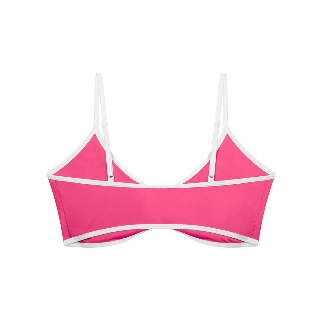 Lumax Women's Colour Block Ruched V-Neck Sports Bra