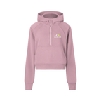 Lumax Women's Cropped Half-Zip Hoodie
