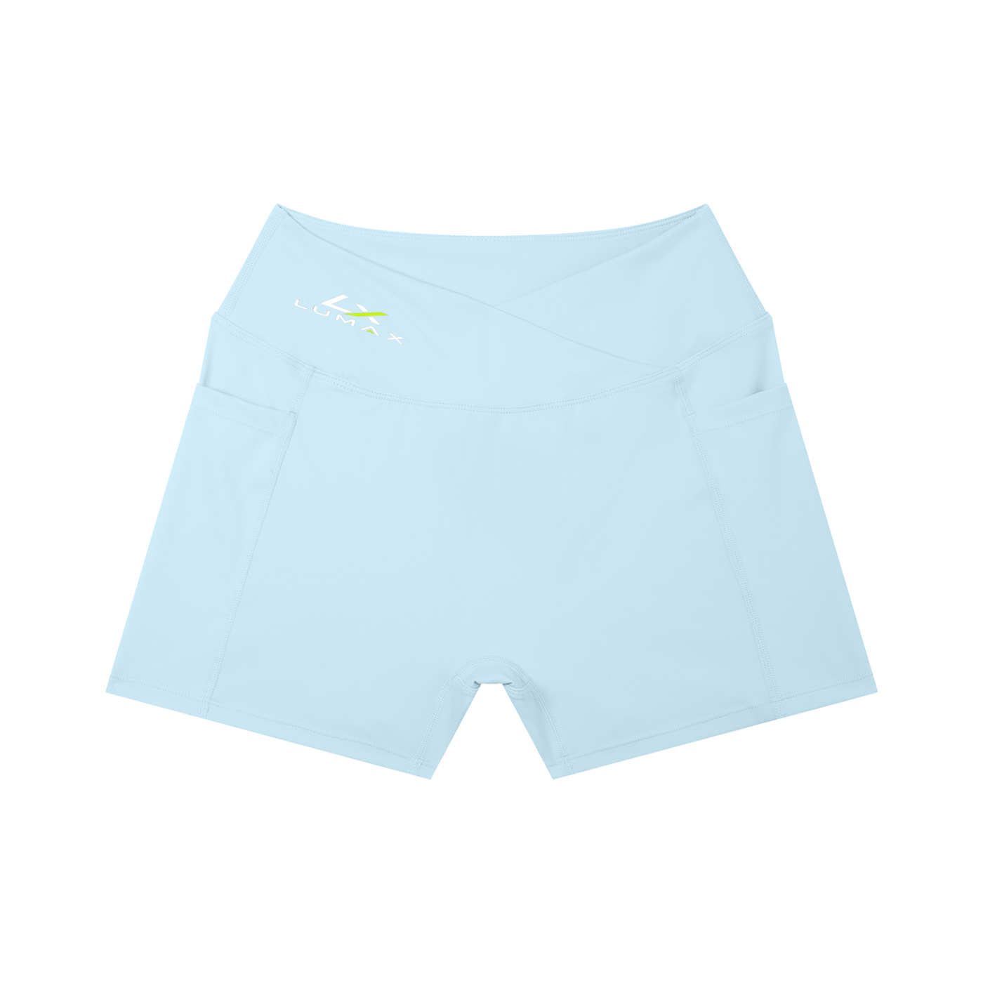 Lumax Women's High Rise Pocket Yoga Shorts