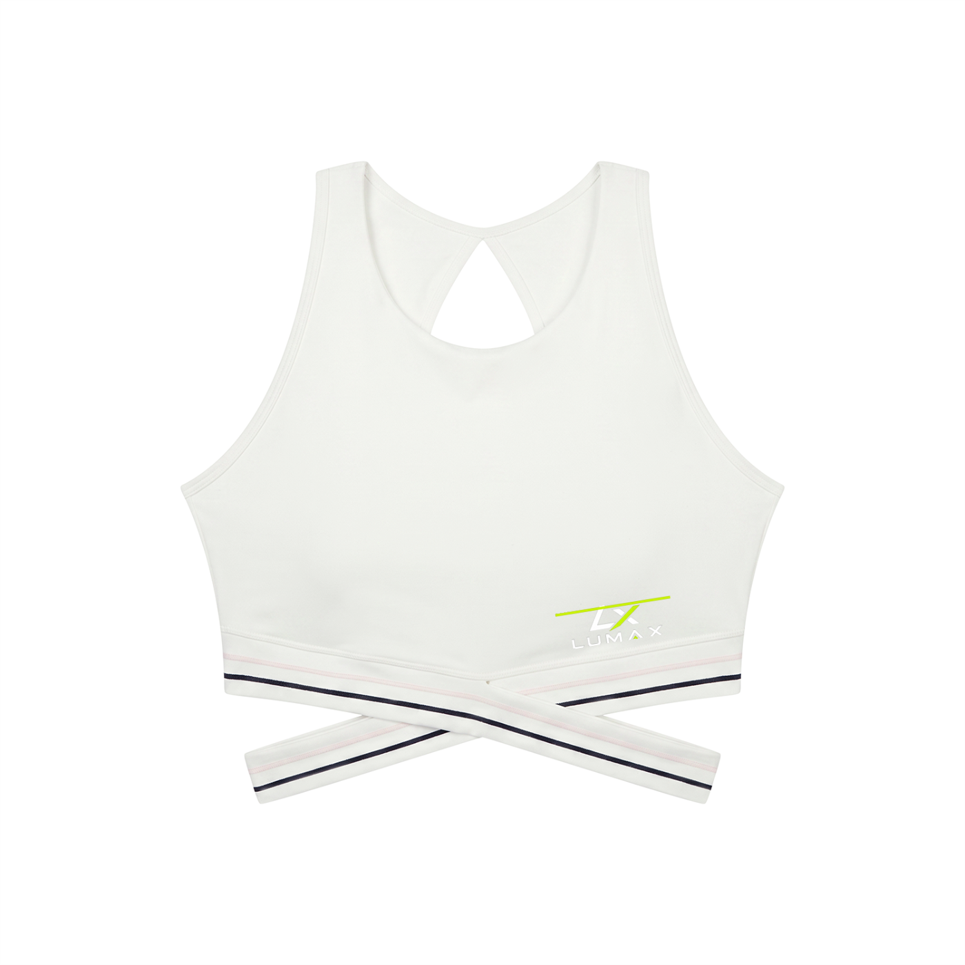 Lumax Women's Criss-Cross Band Sports Bra