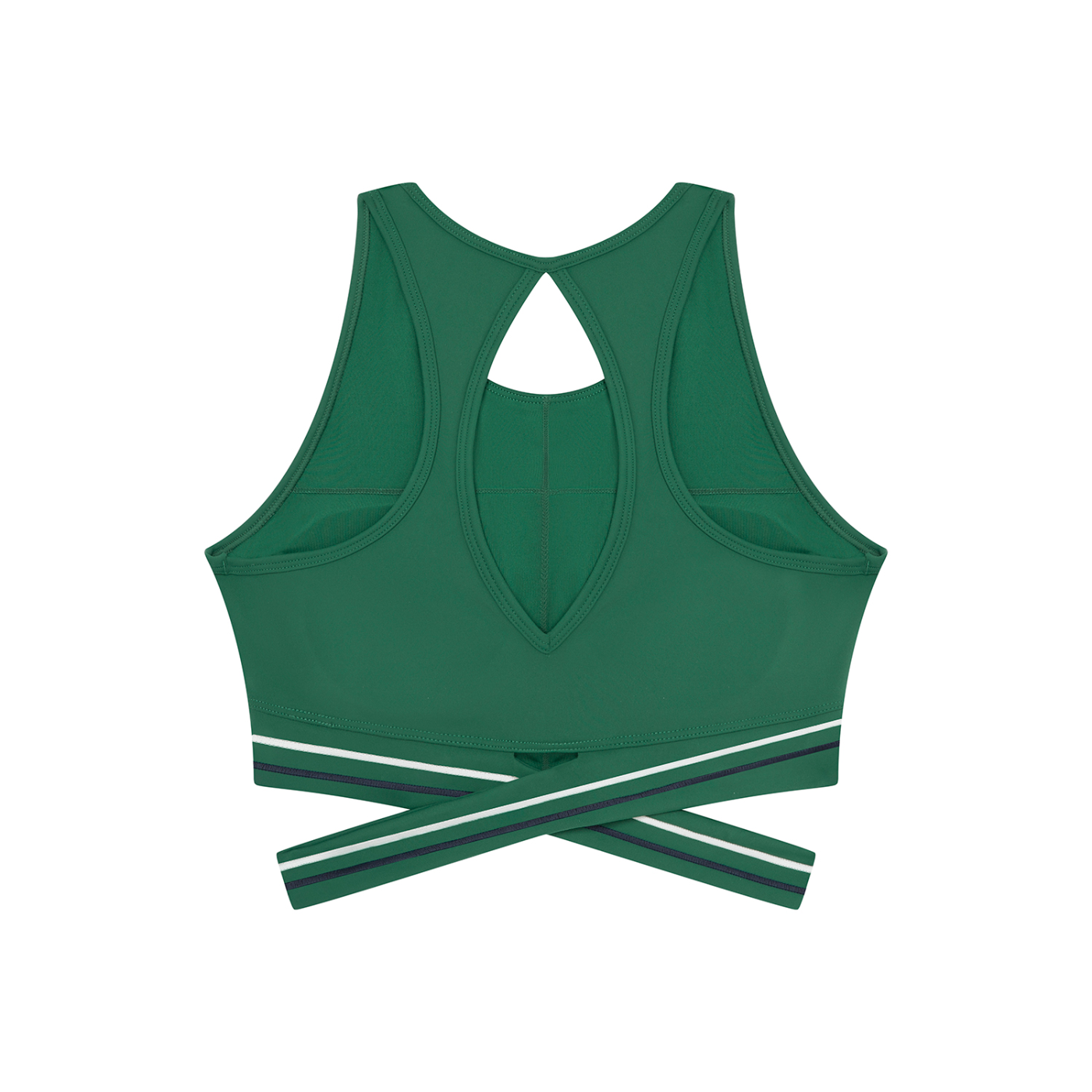 Lumax Women's Criss-Cross Band Sports Bra
