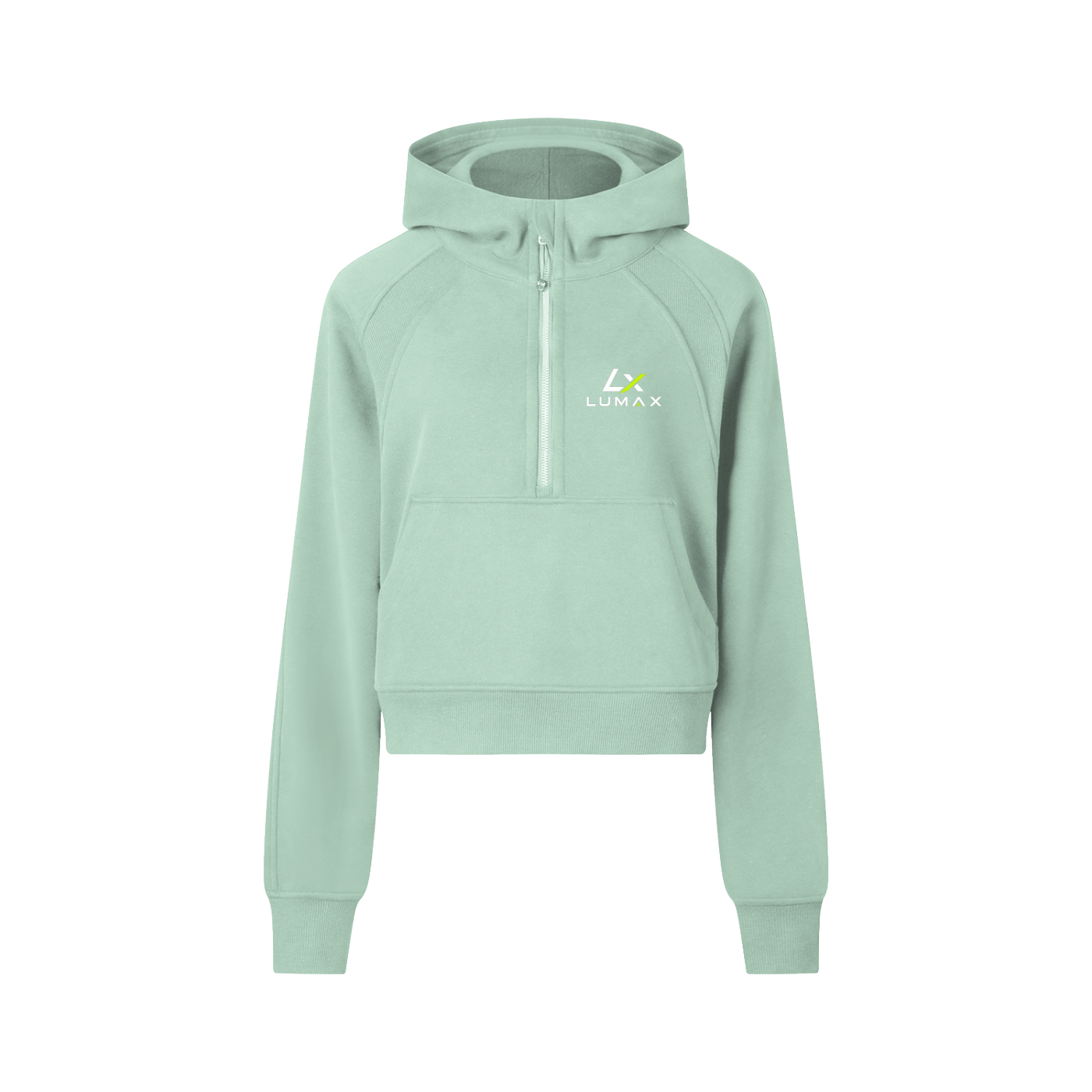 Lumax Women's Cropped Half-Zip Hoodie