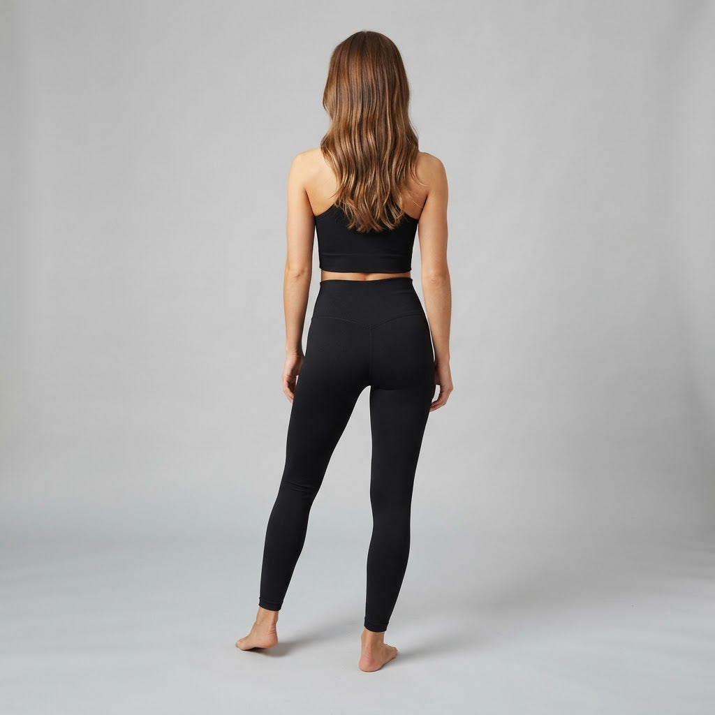 Lumax Women's High Rise Ankle Length Yoga Leggings